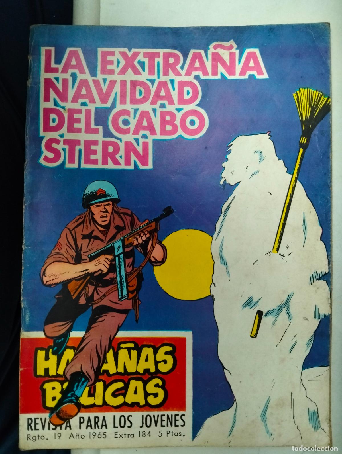 Tebeos: HAZA&Ntilde;AS BELICAS, EXTRA 184, EDICIONES TORAY, A&Ntilde;O 1965 - Foto 1