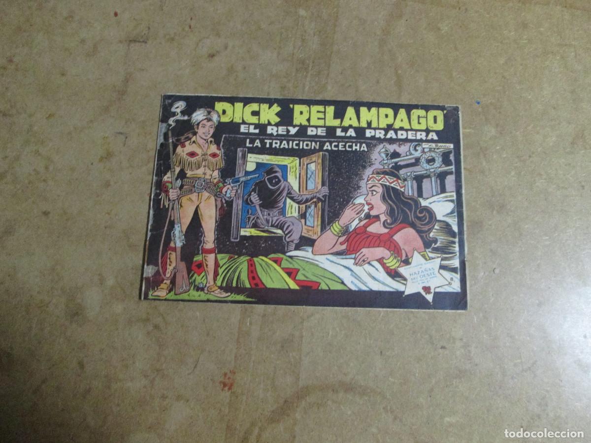 Tebeos: Dick Rel&aacute;mpago n&ordm; 8, original ediciones toray 1961 - Foto 1