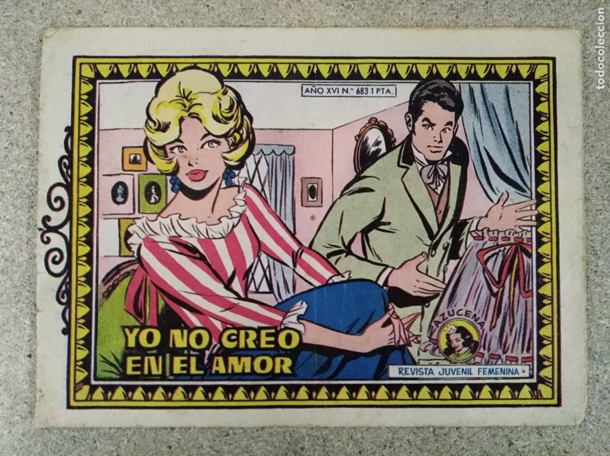 Tebeos: Azucena 684.Yo no creo en el amor.Ediciones Toray - Foto 1