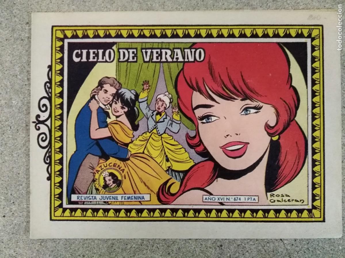 Tebeos: Azucena 674.Cielo de verano.Ediciones Toray - Foto 1