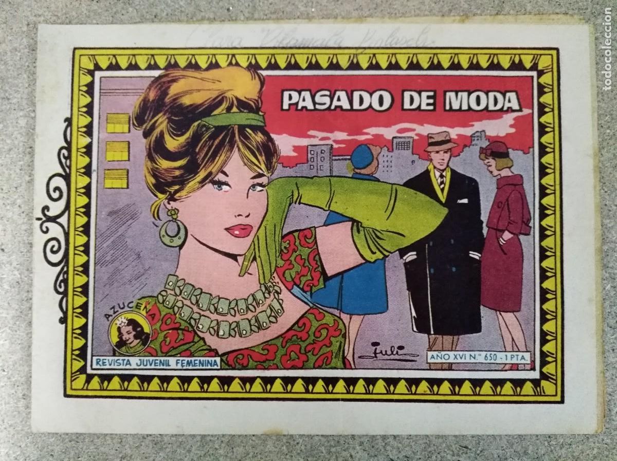 Tebeos: Azucena 650.Pasado de moda.Ediciones Toray - Foto 1