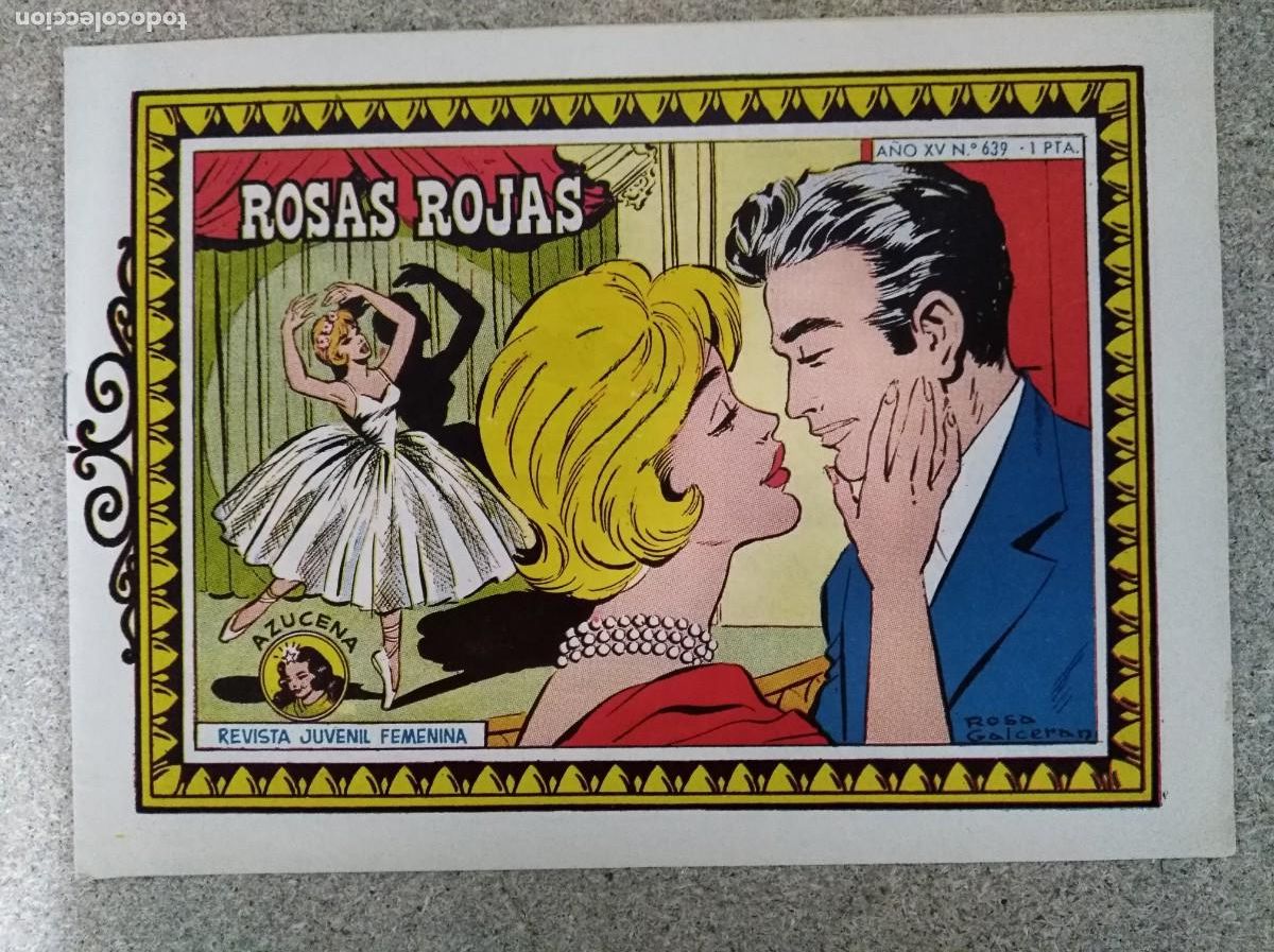 Tebeos: Azucena 639.Rosas Rojas.Ediciones Toray - Foto 1