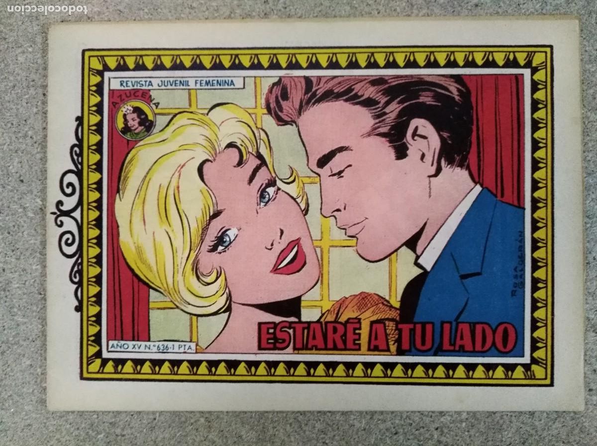 Tebeos: Azucena 636.Estare a tu lado.Ediciones Toray - Foto 1