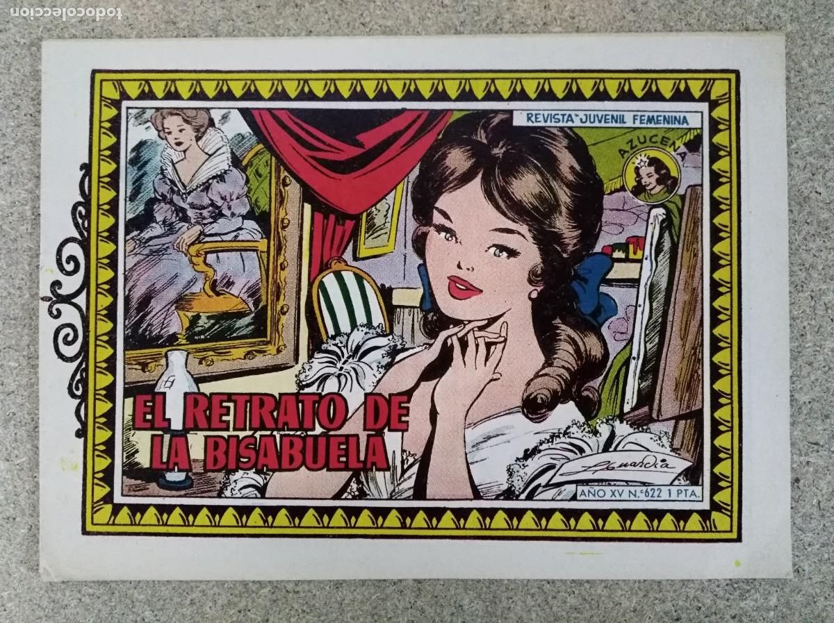 Tebeos: Azucena 622.El Retrato de la Bisabuela.Ediciones Toray - Foto 1