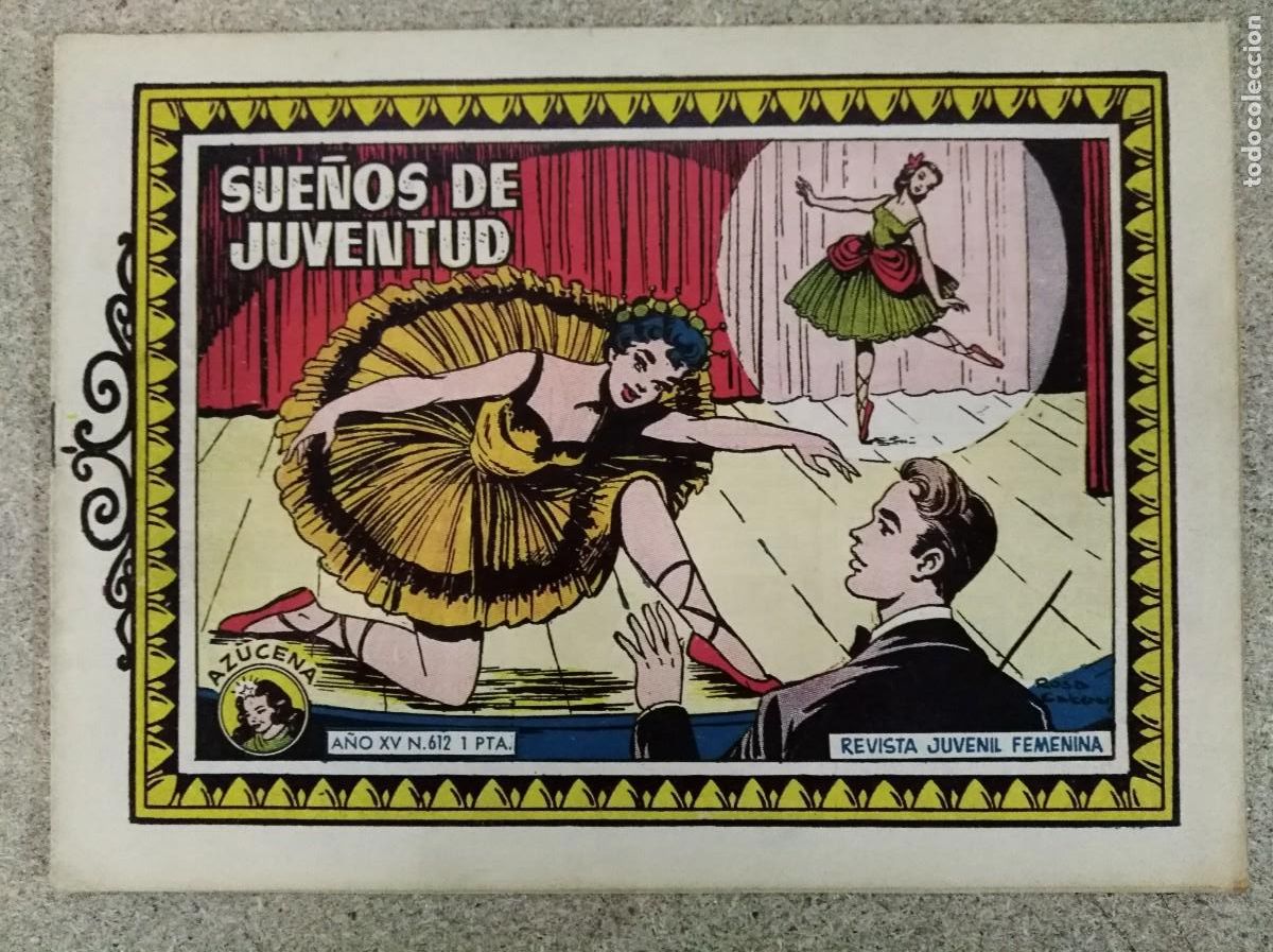Tebeos: Azucena 612.Sue&ntilde;os de Juventud.Ediciones Toray - Foto 1