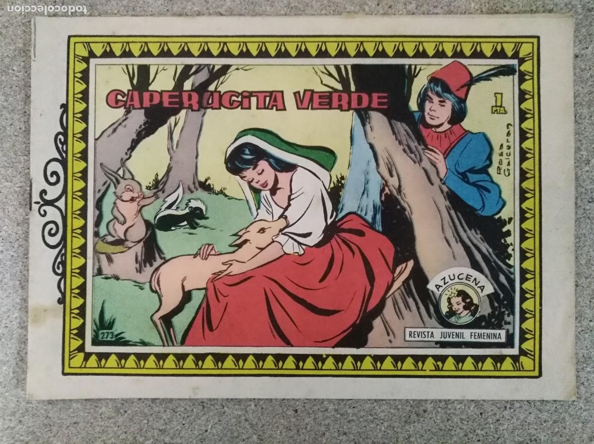 Tebeos: Azucena 273.Caperucita Verde.Ediciones Toray - Foto 1