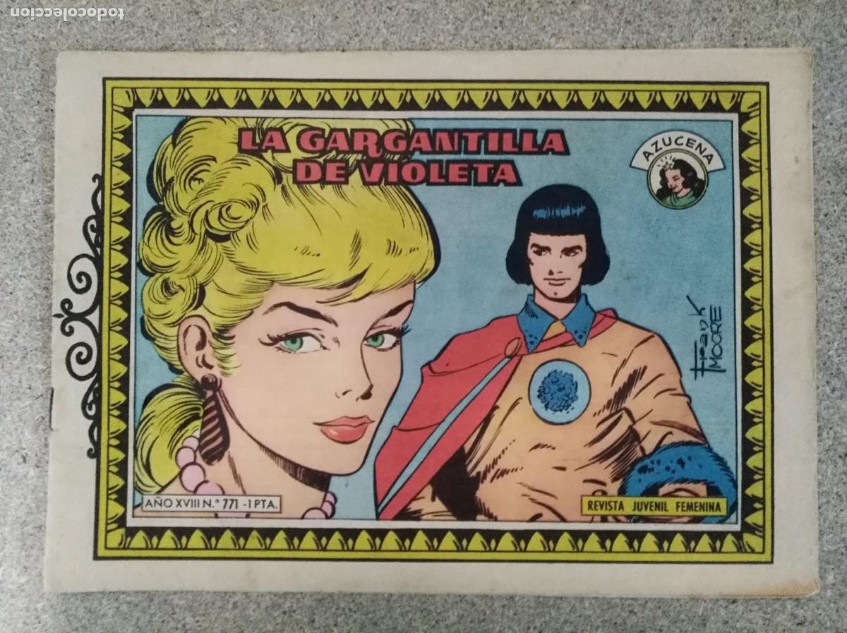 Tebeos: Azucena 771.La Gargantilla de Violeta.Ediciones Toray - Foto 1