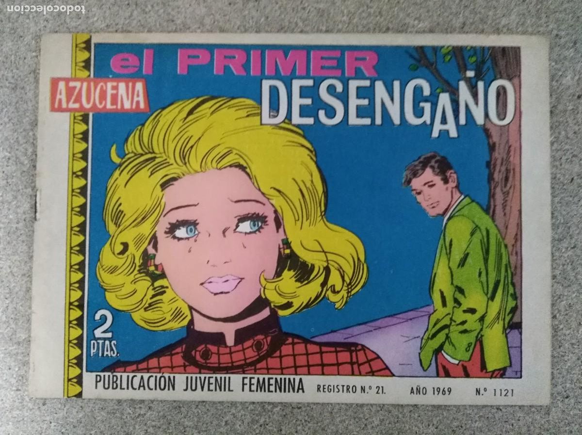 Tebeos: Azucena 1121.El primer desenga&ntilde;o.Ediciones Toray - Foto 1