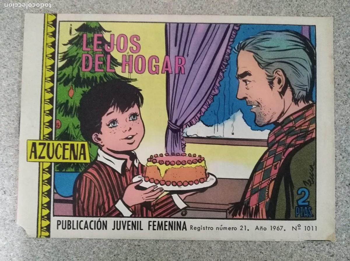 Tebeos: Azucena 1011.Lejos del hogar.Ediciones Toray - Foto 1