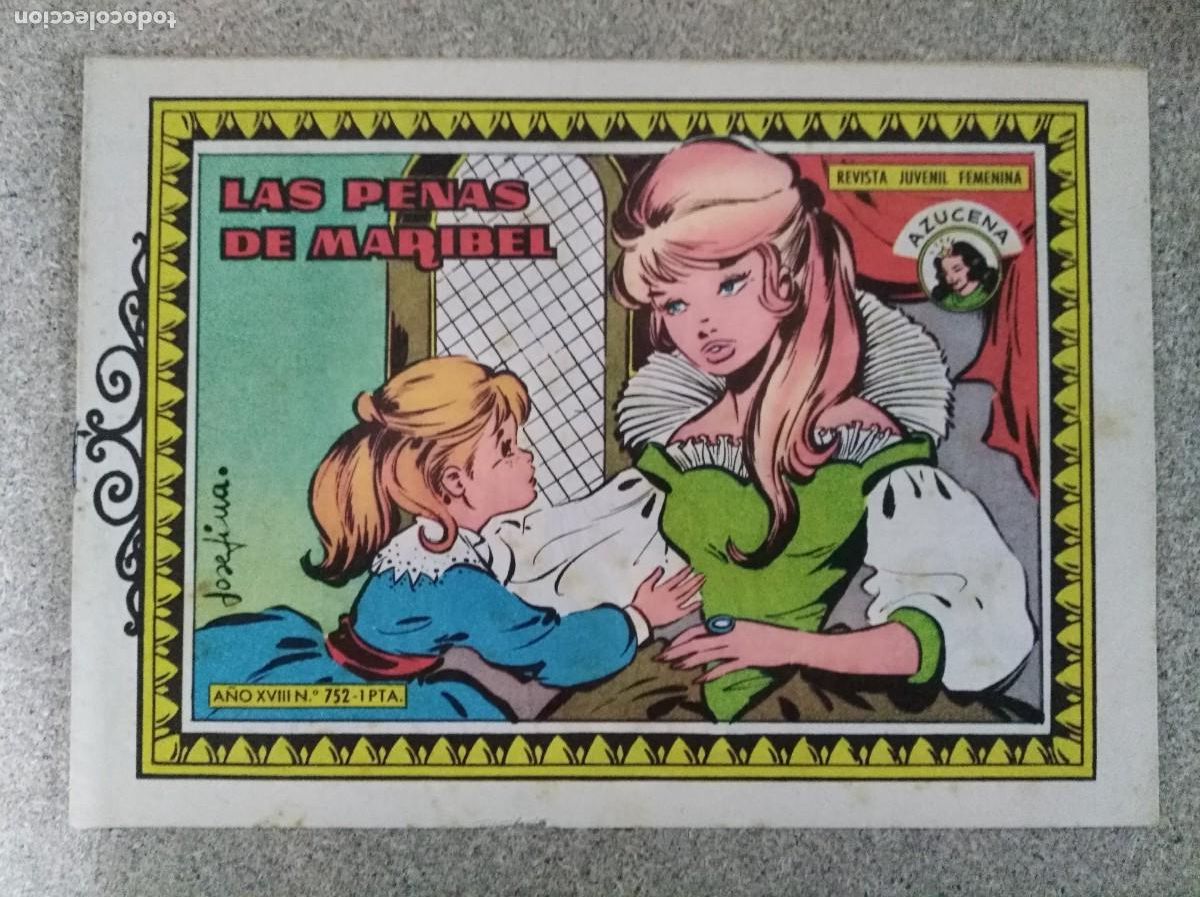 Tebeos: Azucena 752.Las penas de Maribel.Ediciones Toray - Foto 1