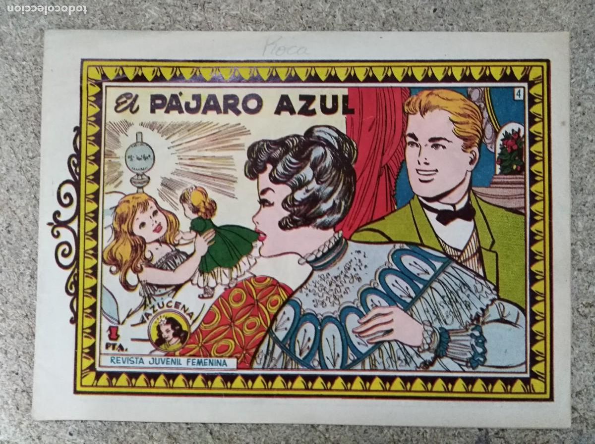Tebeos: Azucena 4.El Pajaro Azul.Ediciones Toray.1&ordf; Edicion - Foto 1