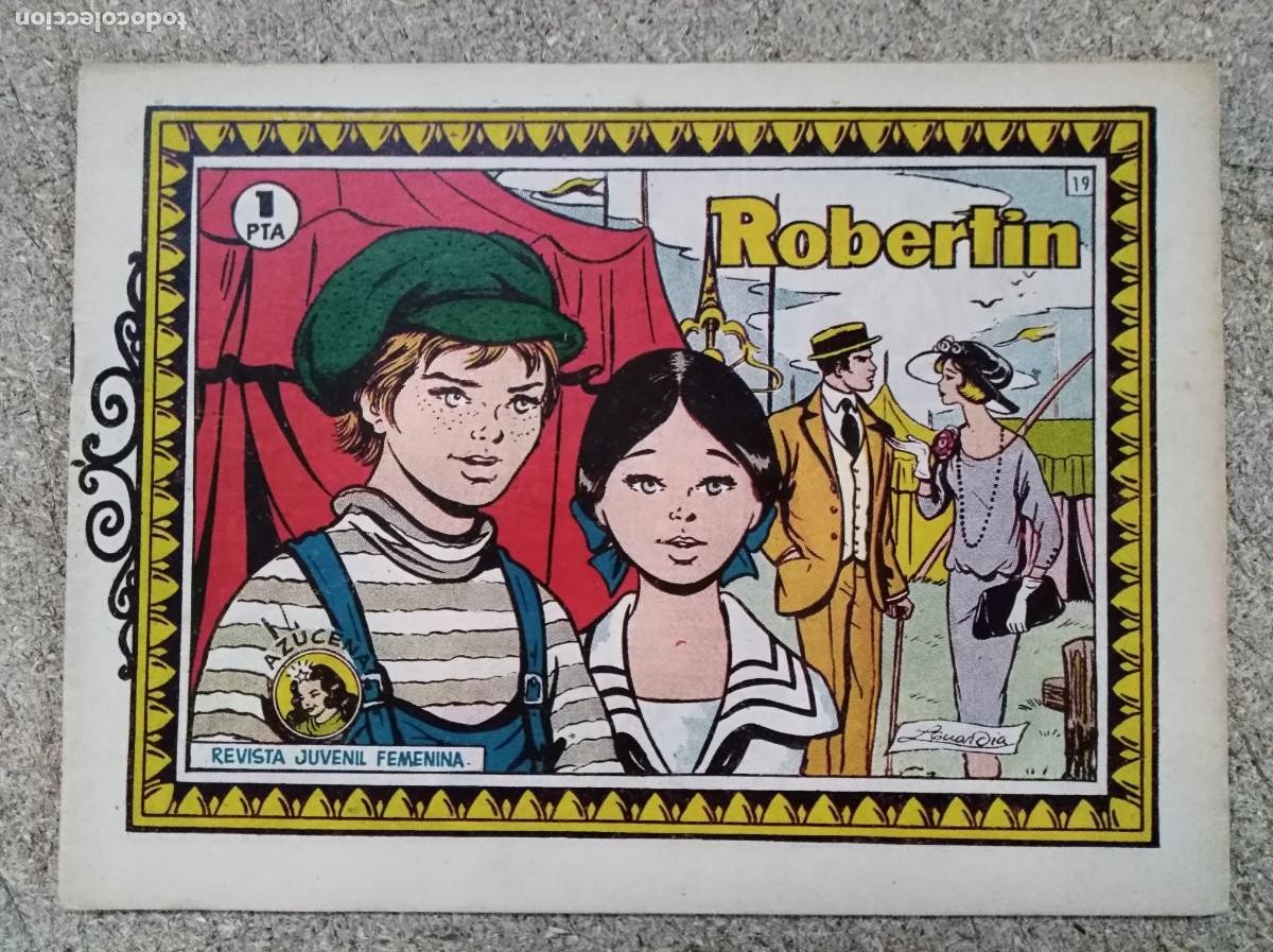 Tebeos: Azucena 19.Robertin.Ediciones Toray.1&ordf; Edicion - Foto 1