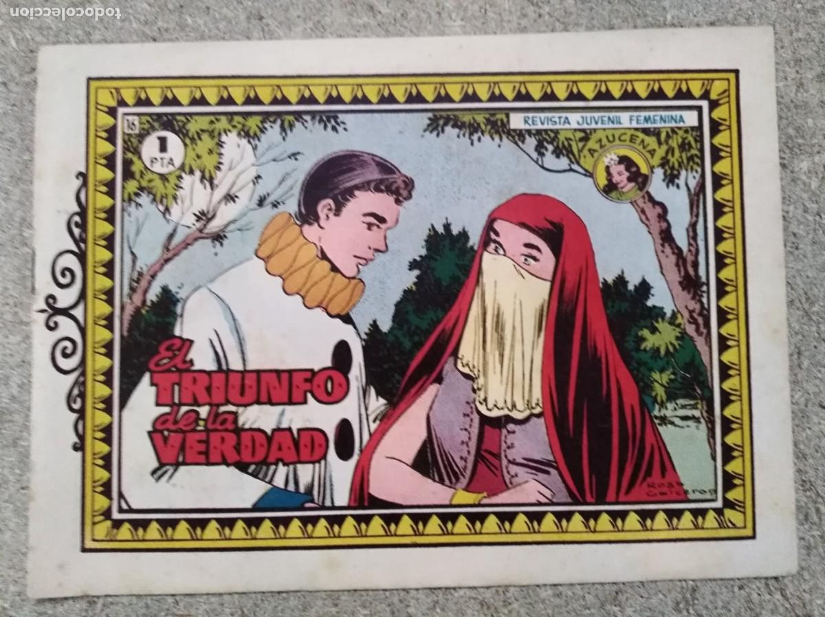 Tebeos: Azucena 16.El triunfo de la verdad.Ediciones Toray.1&ordf; Edicion - Foto 1