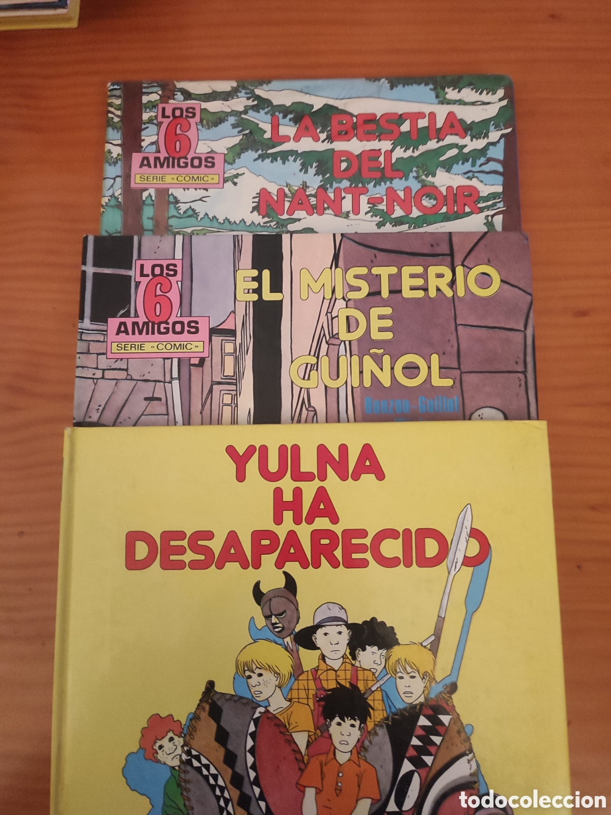 Tebeos: Los 6 amigos.Serie completa 3 volumenes. - Foto 1