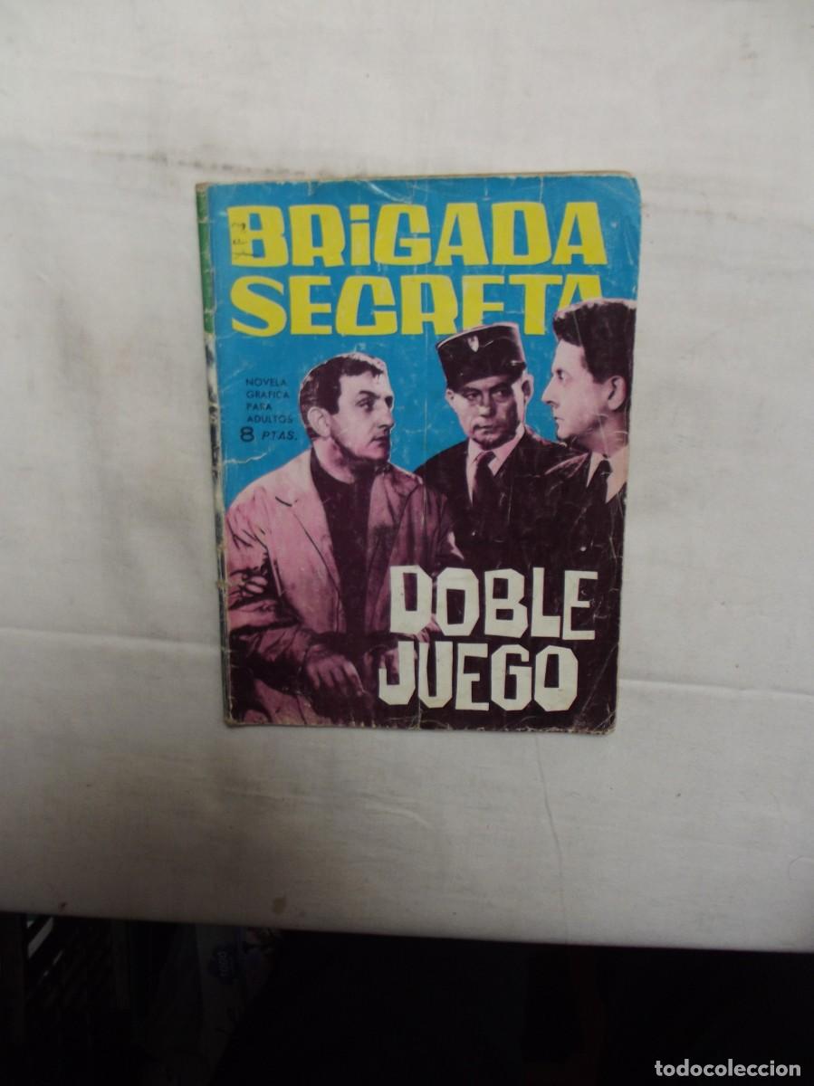 Tebeos: BRIGADA SECRETA - DOBLE JUEGO - Foto 1