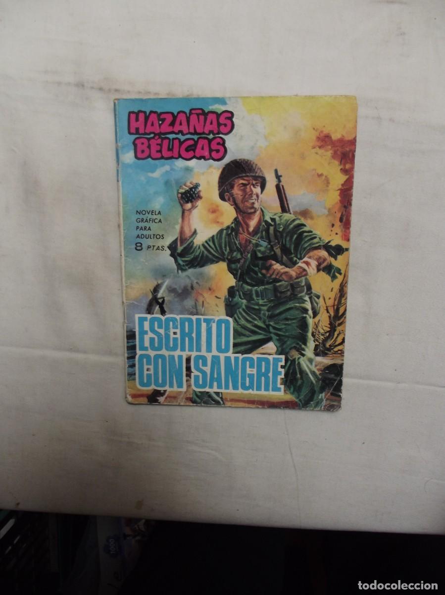 Tebeos: HAZA&Ntilde;AS BELICAS - ESCRITO CON SANGRE - Foto 1