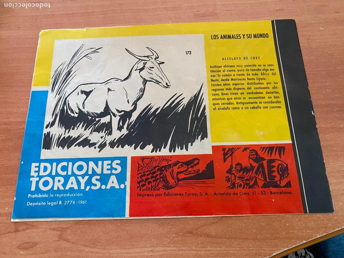 Tebeos: TAMAR N&ordm; 173 (ORIGINAL ED. TORAY ) (COB46) - Foto 2