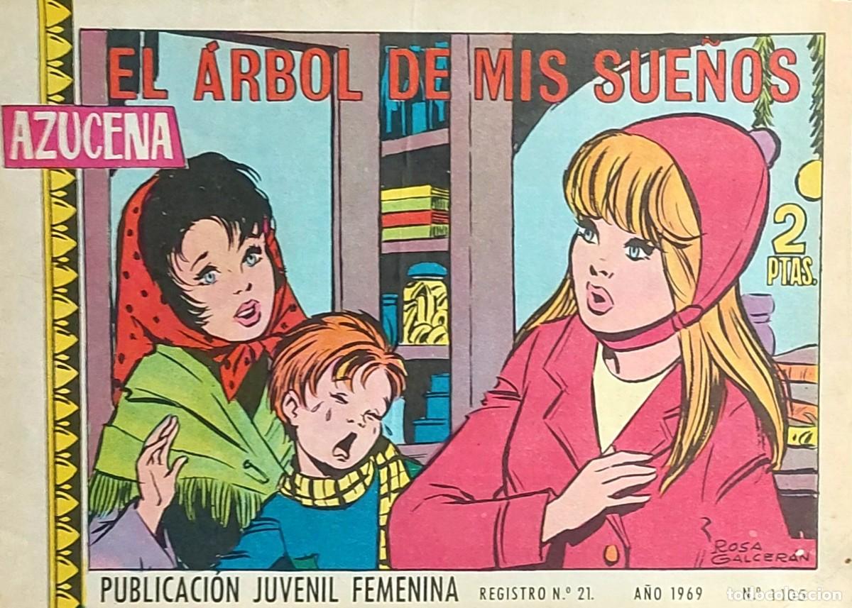 Tebeos: LOTE DE 8 COMICS (AZUCENA ) 1969 ediciones TORAY. - Foto 1