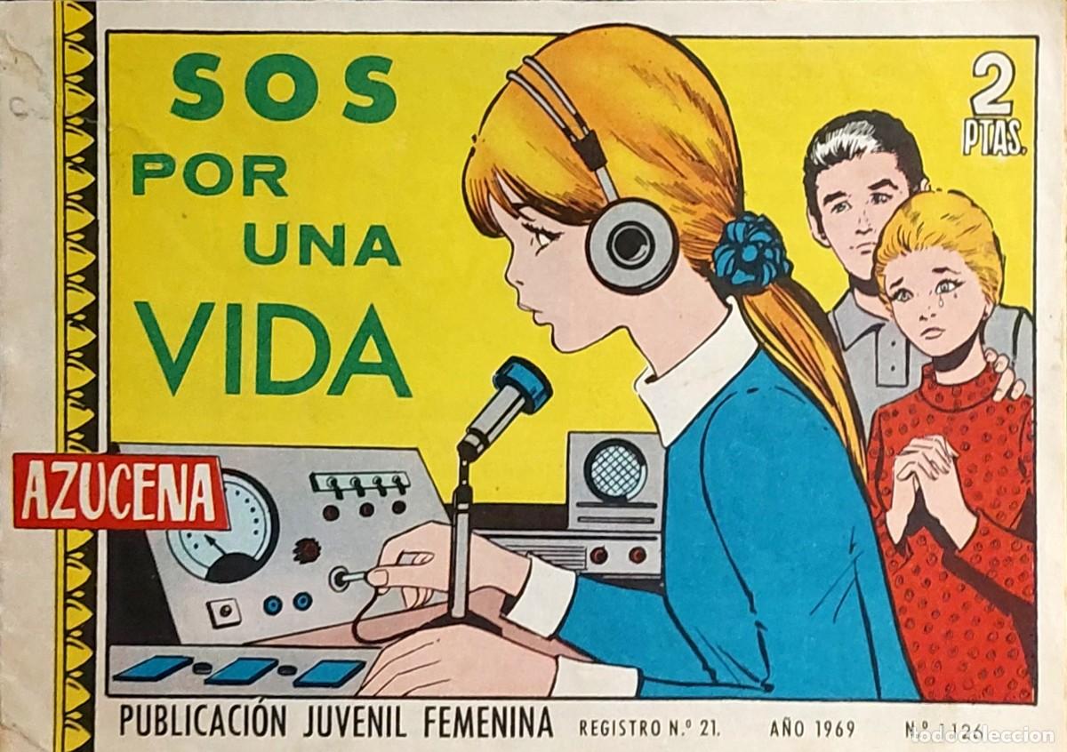 Tebeos: LOTE DE 8 COMICS (AZUCENA ) 1969 ediciones TORAY. - Foto 3