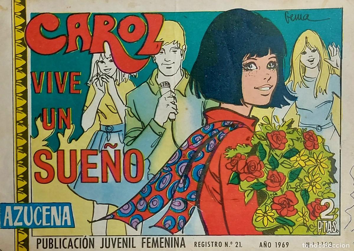 Tebeos: LOTE DE 8 COMICS (AZUCENA ) 1969 ediciones TORAY. - Foto 9