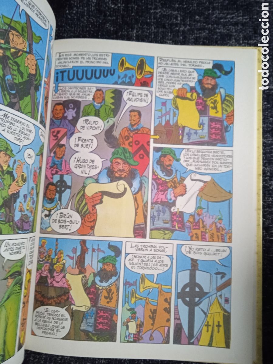 Tebeos: IVANHOE - GRANDES AVENTURAS -ED. EDICIONES TORAY. - EN COMIC - Foto 2