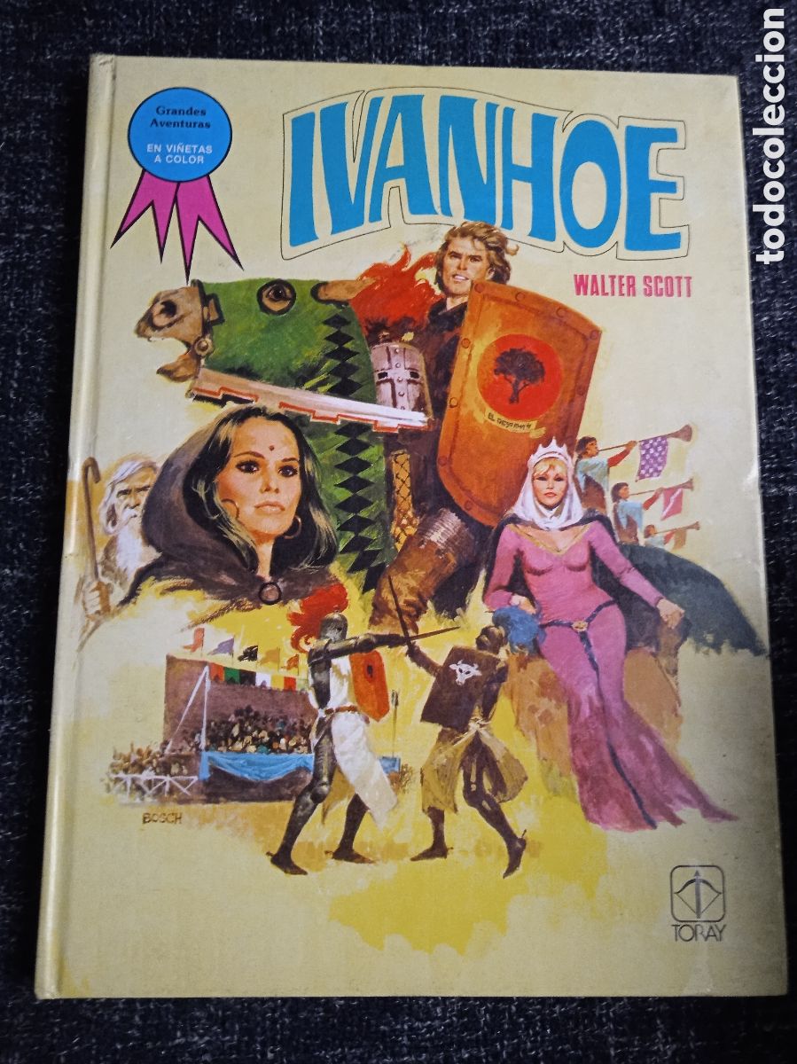 Tebeos: IVANHOE - GRANDES AVENTURAS -ED. EDICIONES TORAY. - EN COMIC - Foto 1