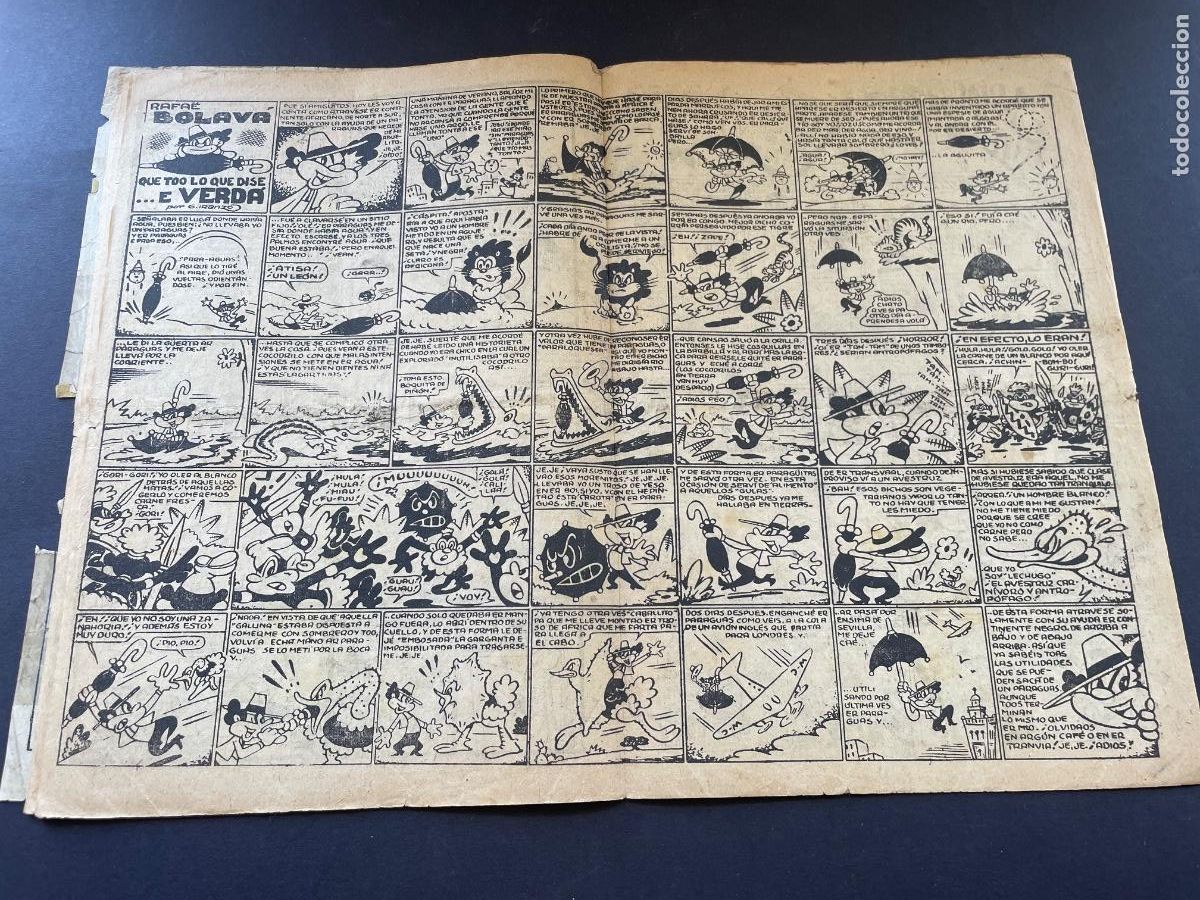 Tebeos: Chispa n.16 - Edt Toray 1947 - Original - Foto 2