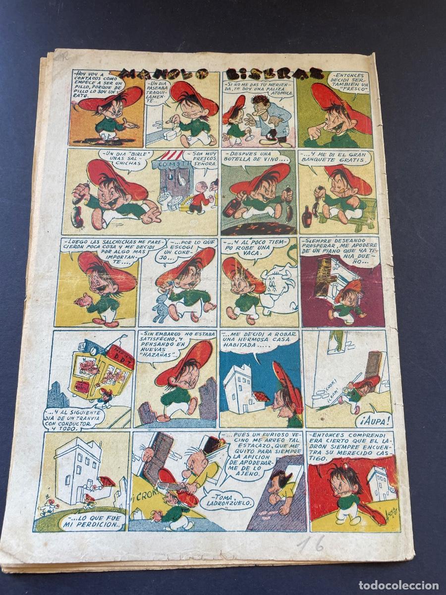 Tebeos: Chispa n.16 - Edt Toray 1947 - Original - Foto 3