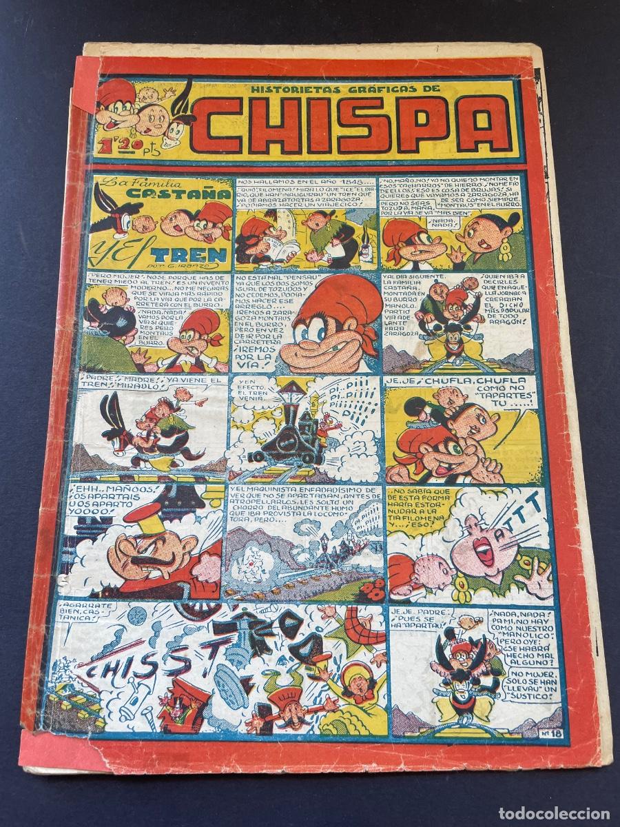 Tebeos: Chispa n.18 - Edt Toray 1947 - Original - Foto 1