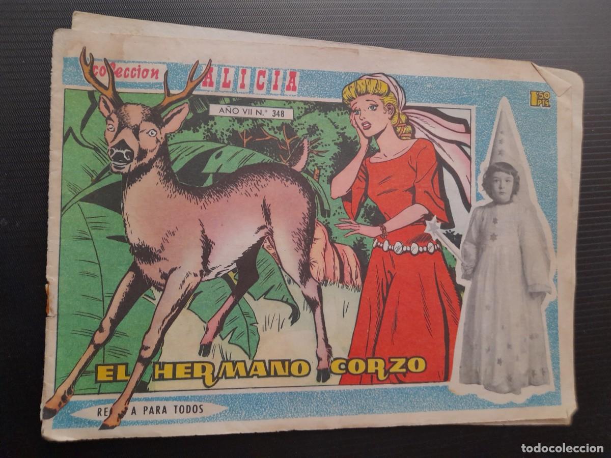 Tebeos: Comic COLECCION ALICIA n&ordm; 348 El Hermano Corzo. Ediciones TORAY - Foto 1