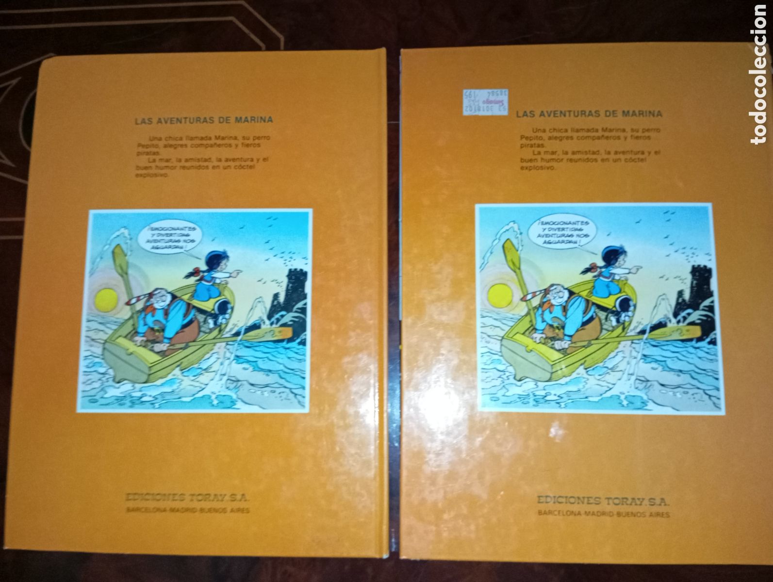 Tebeos: LAS AVENTURAS DE LA MARINA. 2 TOMOS (CORTEGGIANI - TRANCHAND) - Foto 5