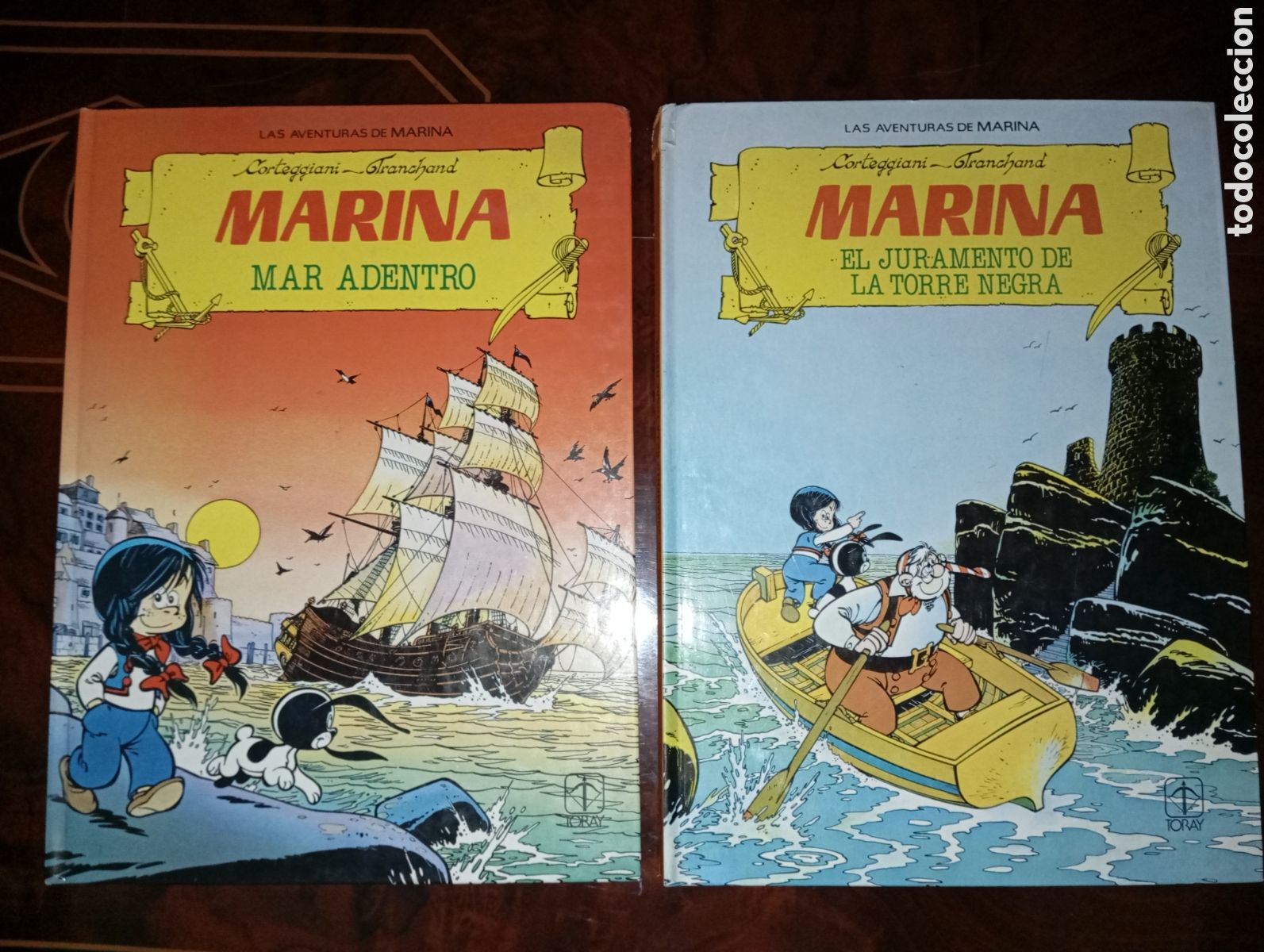 Tebeos: LAS AVENTURAS DE LA MARINA. 2 TOMOS (CORTEGGIANI - TRANCHAND) - Foto 6