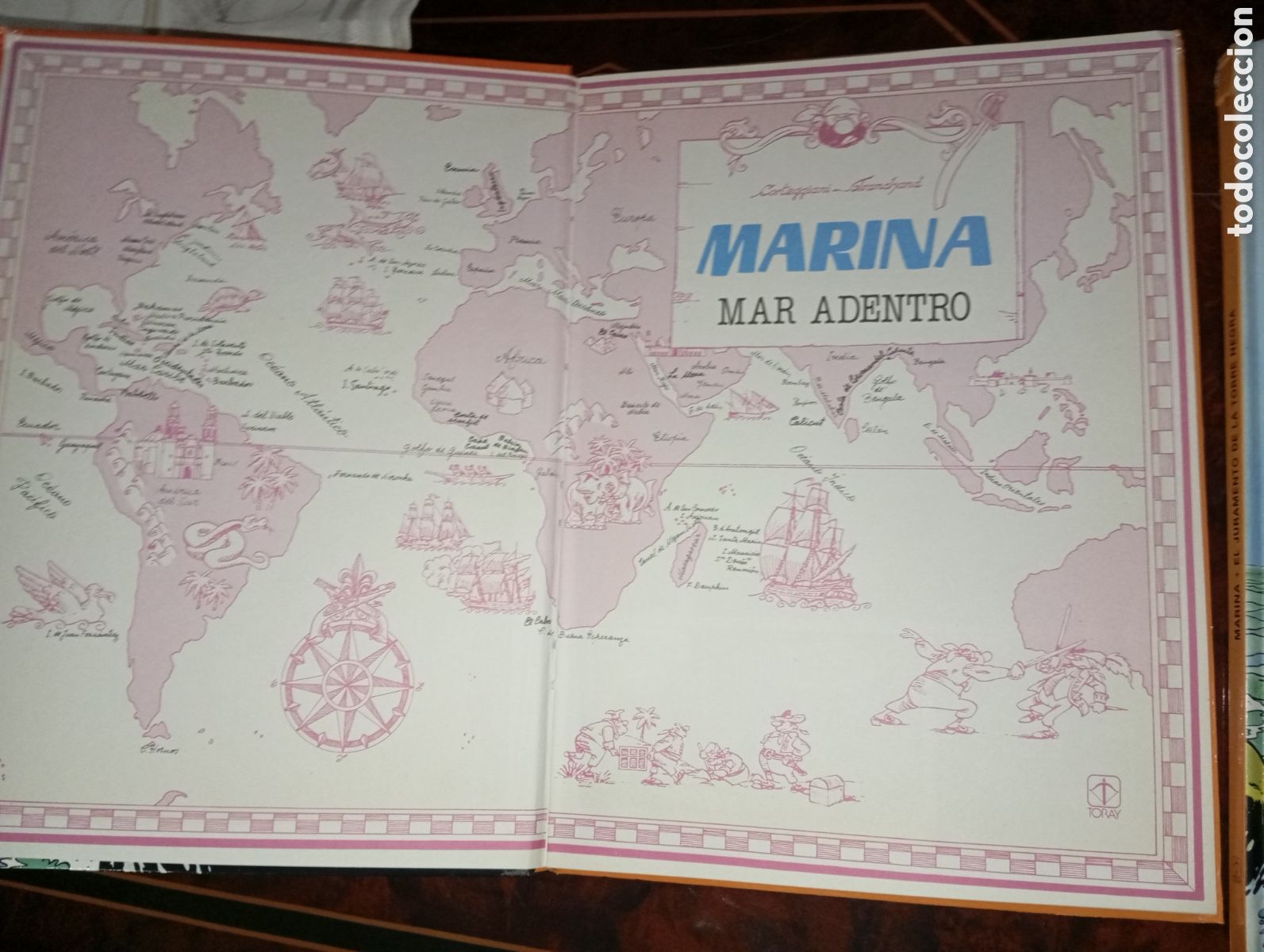 Tebeos: LAS AVENTURAS DE LA MARINA. 2 TOMOS (CORTEGGIANI - TRANCHAND) - Foto 7