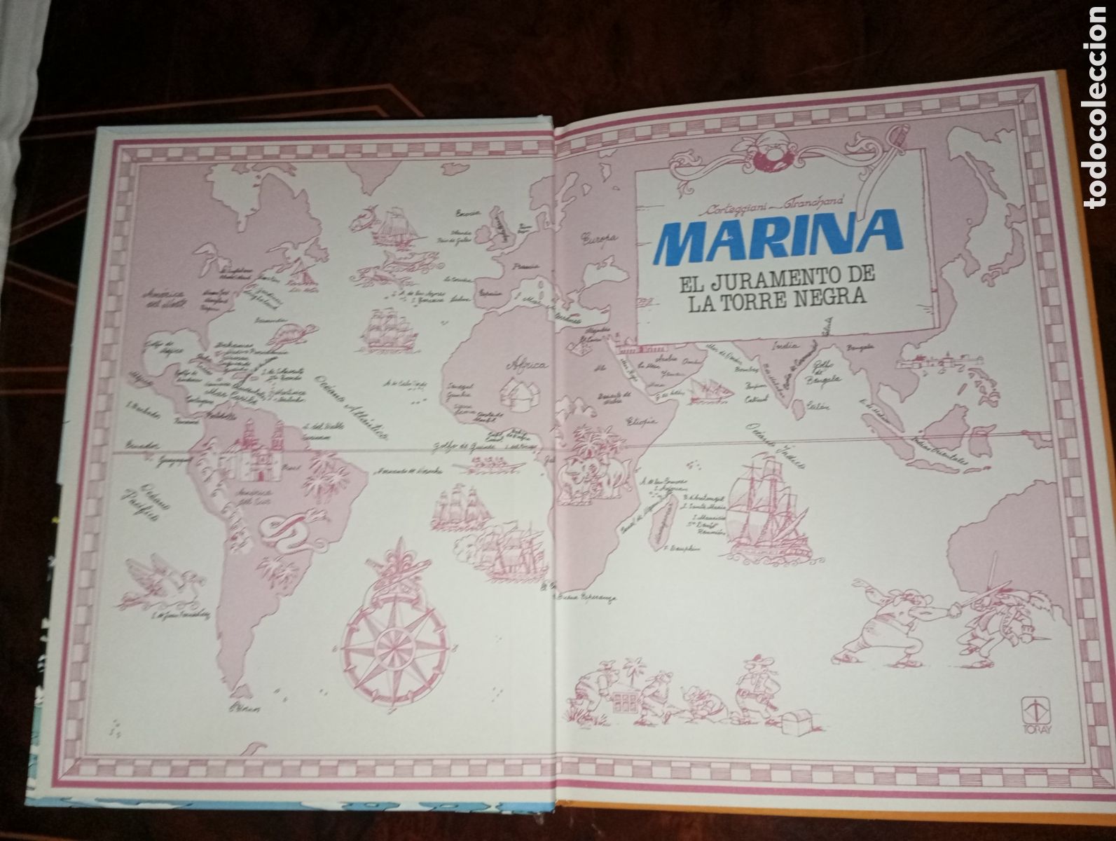 Tebeos: LAS AVENTURAS DE LA MARINA. 2 TOMOS (CORTEGGIANI - TRANCHAND) - Foto 11