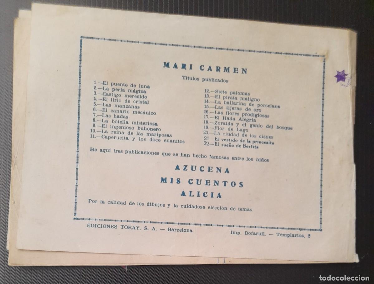 Tebeos: Comic COLECCION MARI-CARMEN n. 22 Un Sue&ntilde;o de Bertita. Ediciones TORAY - Foto 2