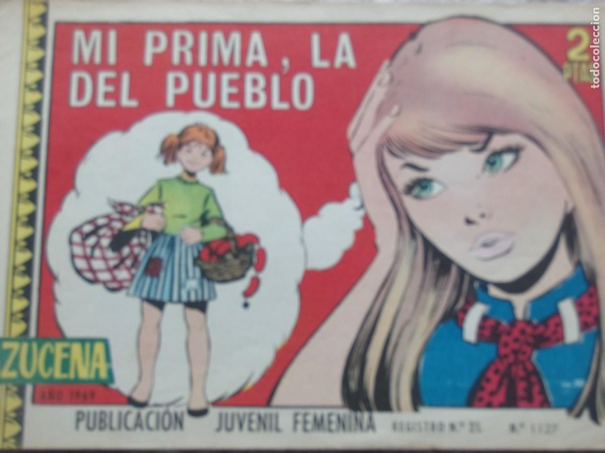 Tebeos: Azucena n&ordm; 1137 Mi prima la del pueblo - Foto 1