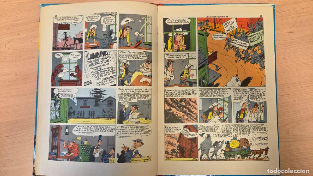 Tebeos: Lucky Luke. La carrera de Oklahoma. Primera Edici&oacute;n. Toray - Foto 8