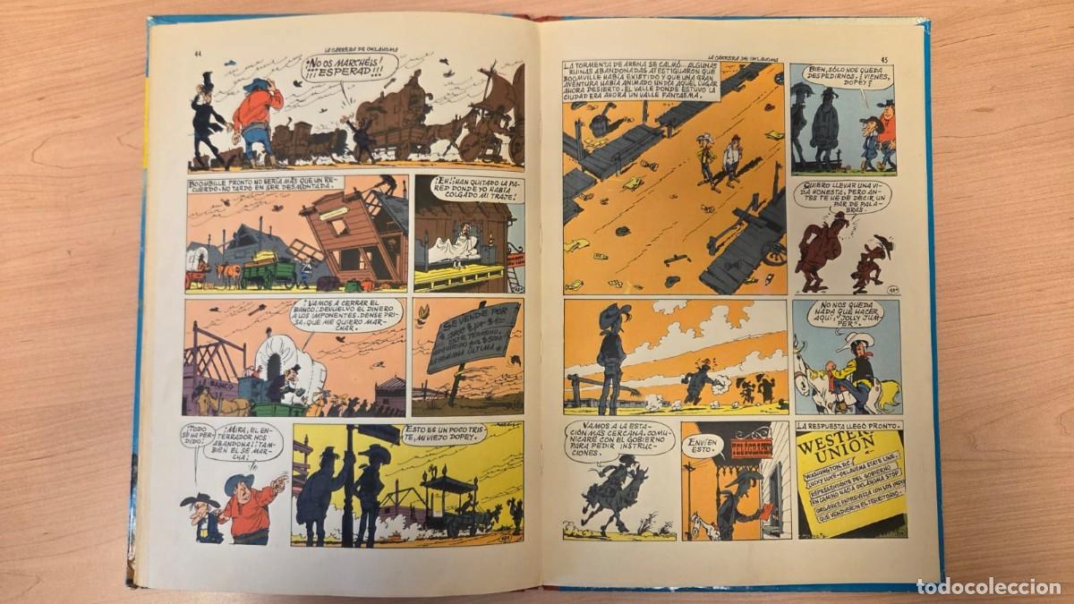 Tebeos: Lucky Luke. La carrera de Oklahoma. Primera Edici&oacute;n. Toray - Foto 9