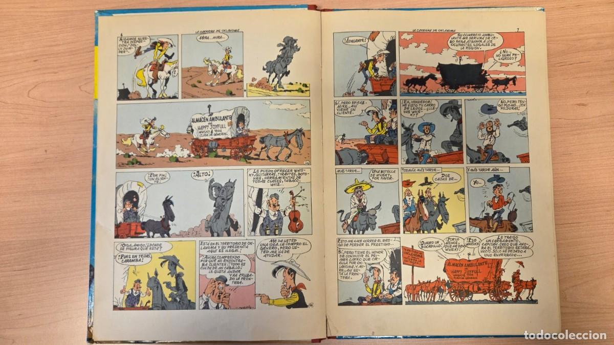 Tebeos: Lucky Luke. La carrera de Oklahoma. Primera Edici&oacute;n. Toray - Foto 12