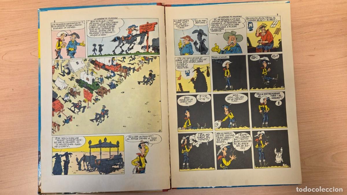 Tebeos: Lucky Luke. La carrera de Oklahoma. Primera Edici&oacute;n. Toray - Foto 13
