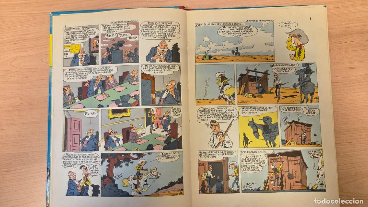 Tebeos: Lucky Luke. La carrera de Oklahoma. Primera Edici&oacute;n. Toray - Foto 14