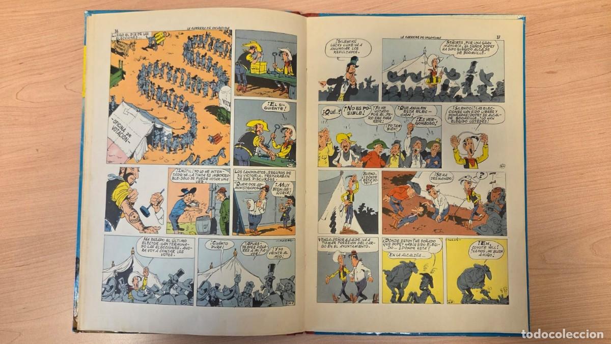 Tebeos: Lucky Luke. La carrera de Oklahoma. Primera Edici&oacute;n. Toray - Foto 22