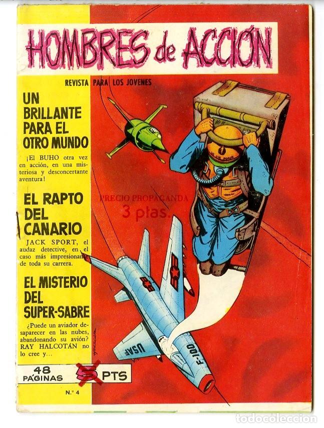 Tebeos: Hombres de Acci&oacute;n / Ediciones Toray, S.A. / 1958 / N.4 - Foto 1