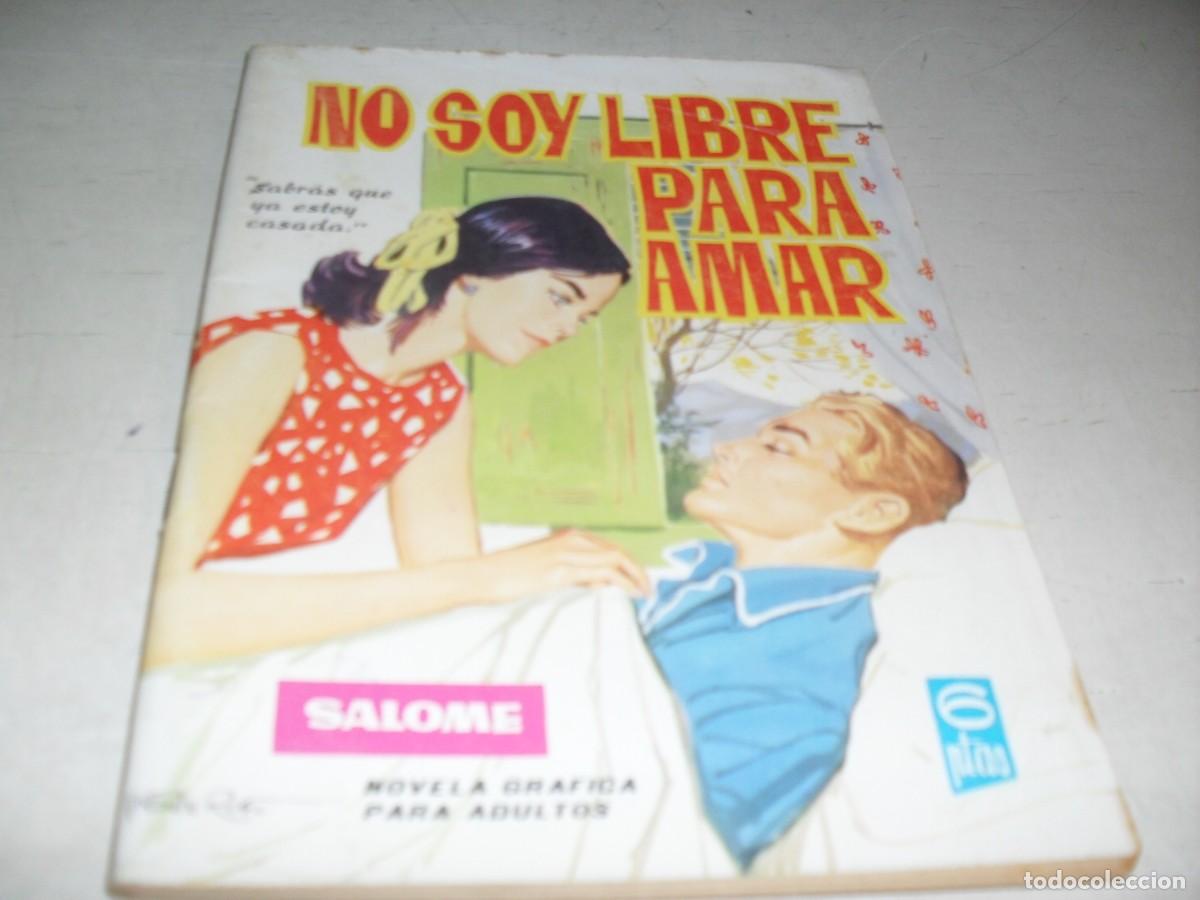 Tebeos: SALOME 183 NO SOY LIBRE PARA AMAR,ROBERT STACK EN CONTRAPORTADA,(DE 252).TORAY,1961 - Foto 1