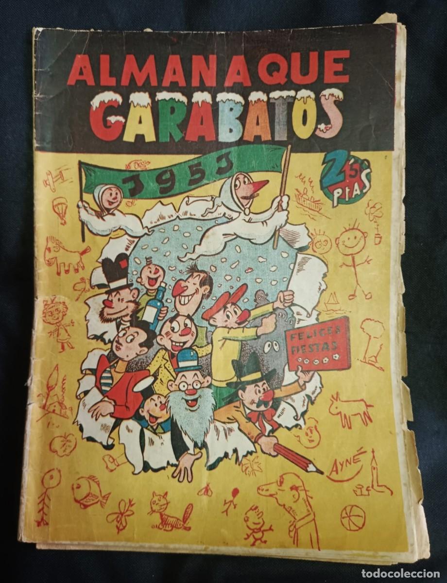 Tebeos: ALMANAQUE GARABATOS 1951. Ediciones Toray, 1950. - Foto 1