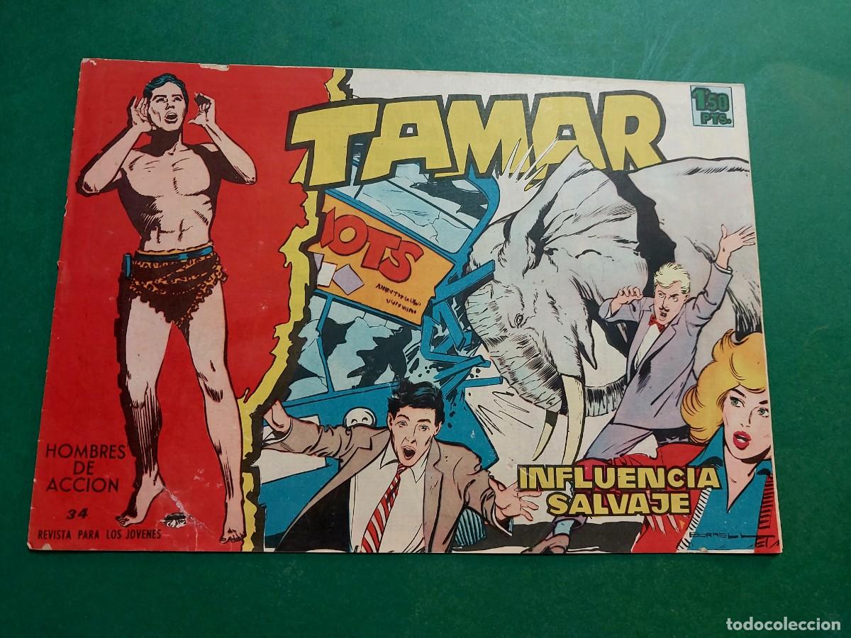 Tebeos: Tamar N&ordm; 34 Ediciones Toray 1961 Ref C-80 - Foto 1