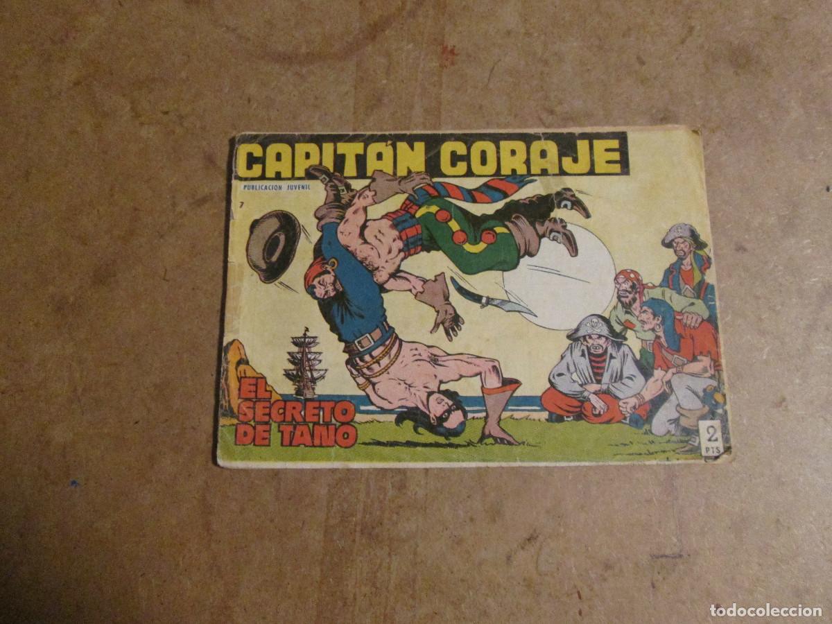 Tebeos: el capit&aacute;n Coraje n&ordm; 7, original ed. toray 1958 - Foto 1