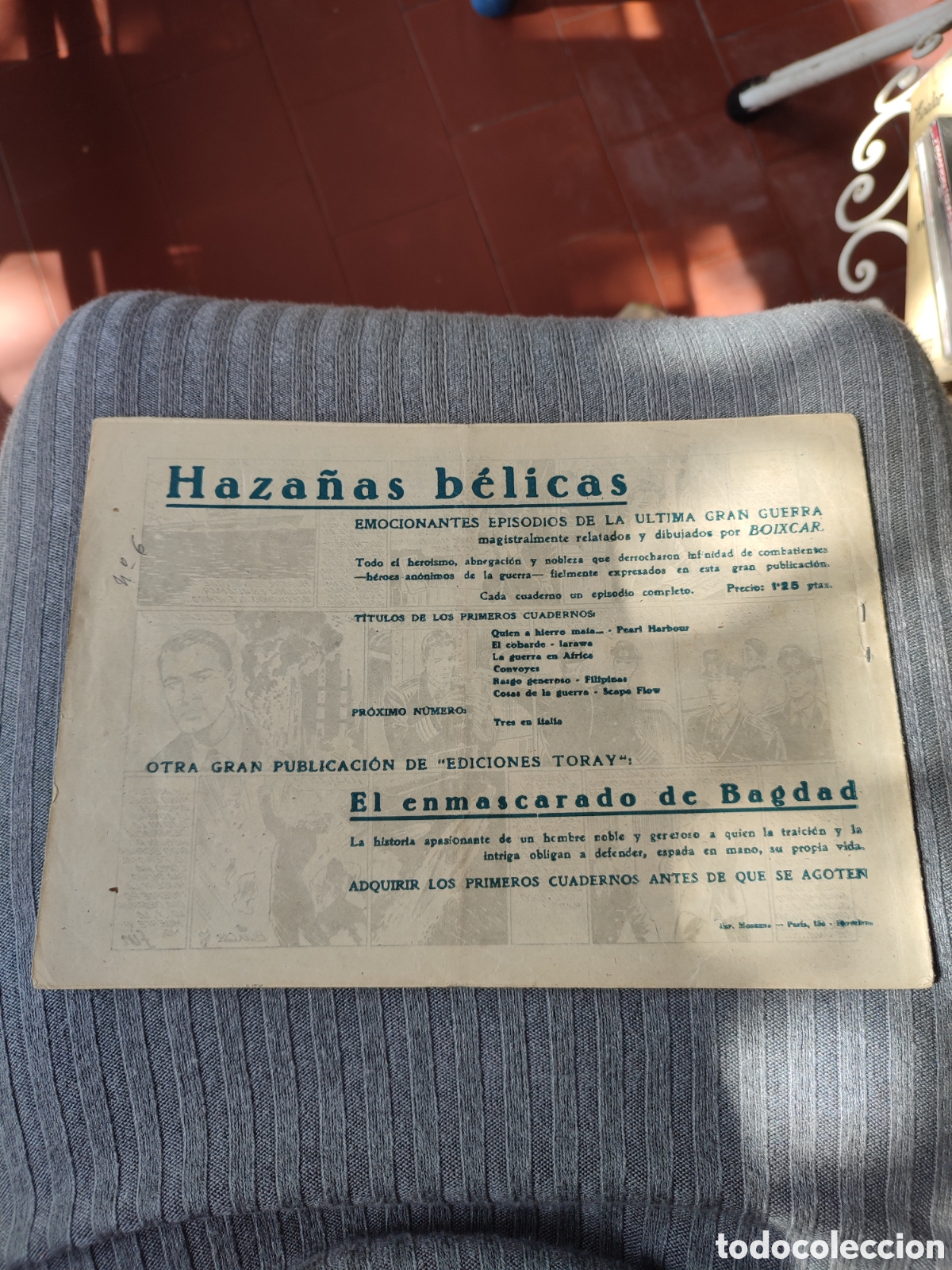 Tebeos: Haza&ntilde;as b&eacute;lica primera serie n&uacute;m 6 - Foto 2