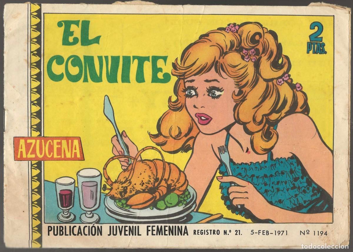 Tebeos: AZUCENA -- N&ordm; 1194 EL CONVITE - Foto 1