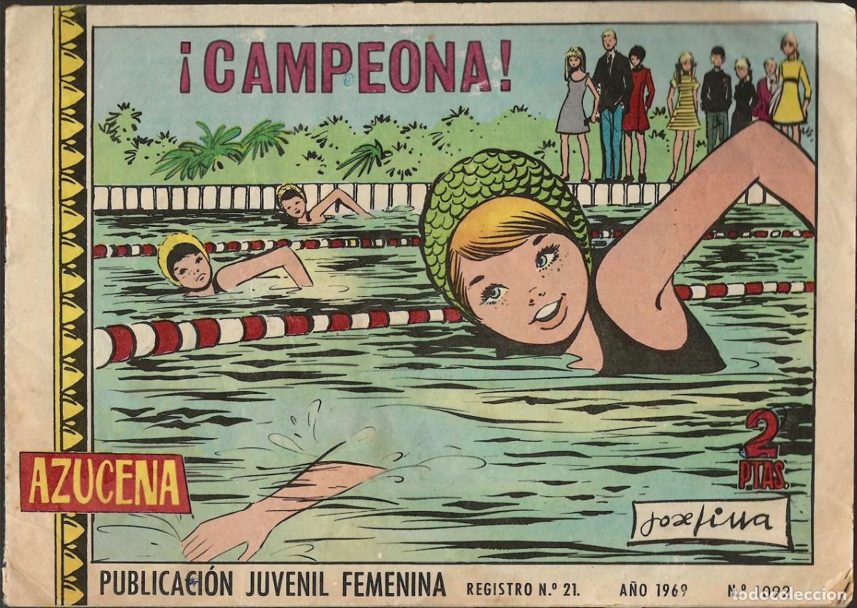 Tebeos: AZUCENA -- N&ordm; 1092 CAMPEONA - Foto 1
